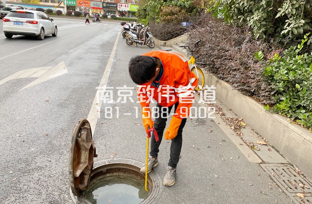 357锁金村市政管道疏通排查