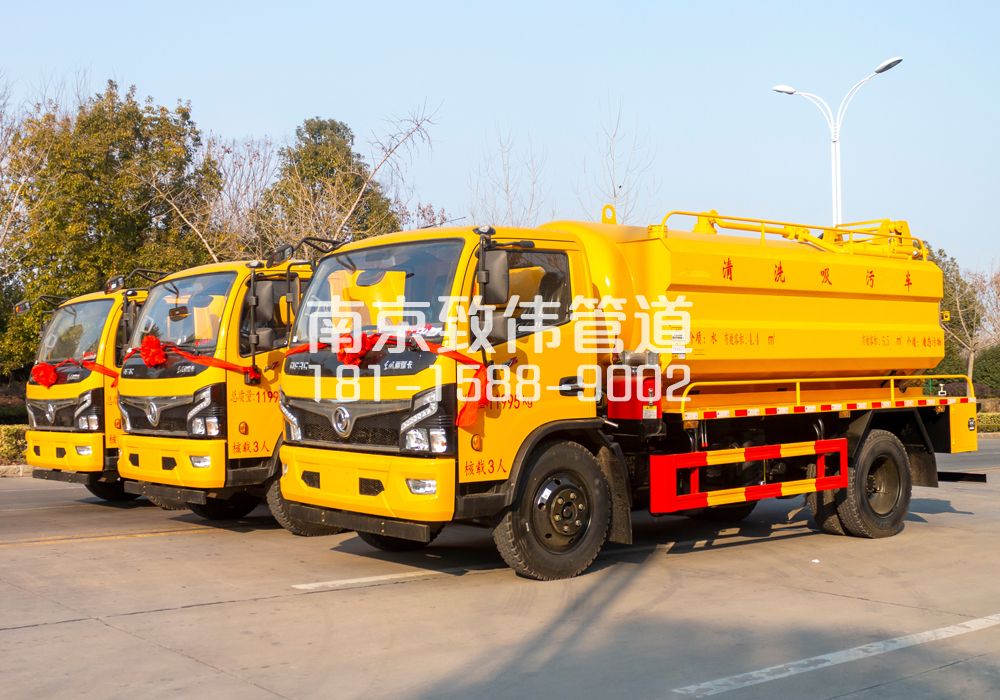 369锁金村多利卡吸污车